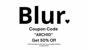 Blur India Coupon Code "AVA"– Save Up To 50% on All Orders!