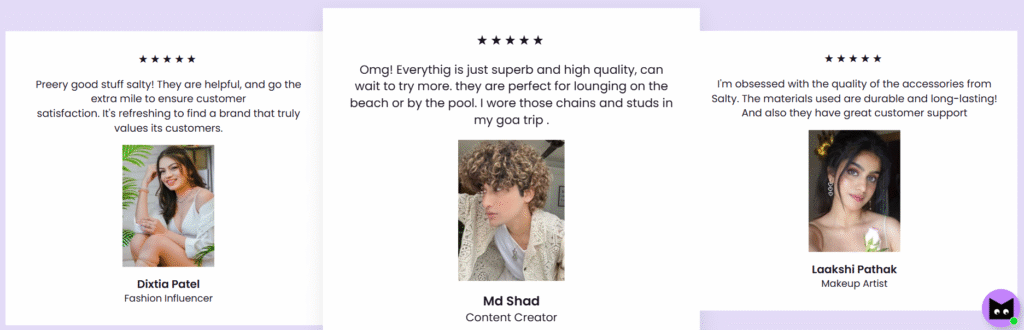 Additional Benefits of Shopping at Salty