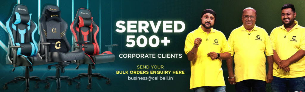 Cellbell Discount Code "5RAHUL593" – Get 5% Off Stylish, Comfortable Office Chairs for Your Workspace!