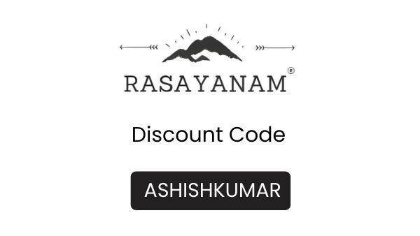 Rasayanam Discount Code "ASHISHKUMAR" - Upto 15% OFF On Health And Wellness Products