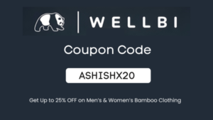 Wellbi Coupon Code “ASHISHX20” Get Up to 25% OFF