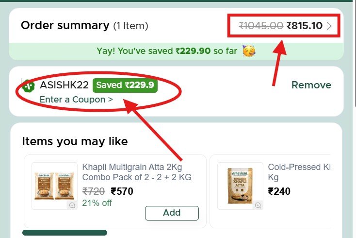 How to Use the Anveshan Coupon Code “ASISHK22” – Get 22% Off (Step-by-Step Guide) How to Use the Anveshan Coupon Code “ASISHK22” – Get 22% Off (Step-by-Step Guide)