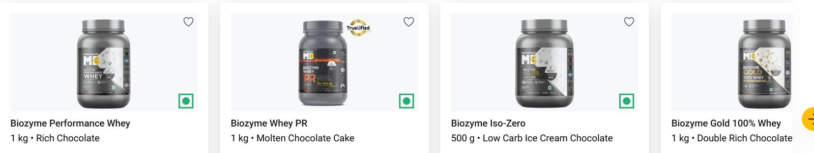 High-Demand MuscleBlaze Products High-Demand MuscleBlaze Products